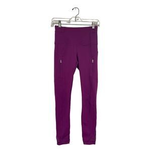 Lululemon Making Moves Pants Pink Purple 26” Inseam 9” Rise Size 4